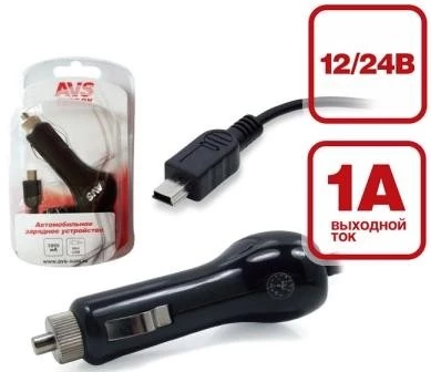 Устройство зарядное для телефона AVS ( mini USB, 1,2 А, CMN-213)