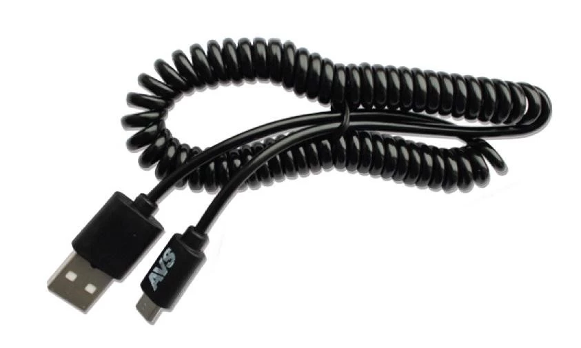 Кабель для телефона AVS (micro USB,2м, витой, MR-32)