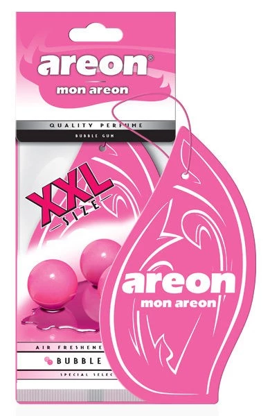 Ароматизатор подвесной (Buble Gum/Бабл Гам) AREON MON AREON XXL (картон)