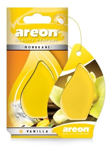 Ароматизатор подвесной (Vanilla/Ваниль) AREON Monbrane (картон)