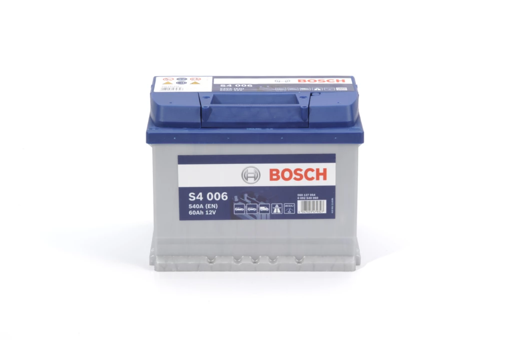 Аккумулятор легковой Bosch S4 Silver 006 60 ач 540А Прямая полярность