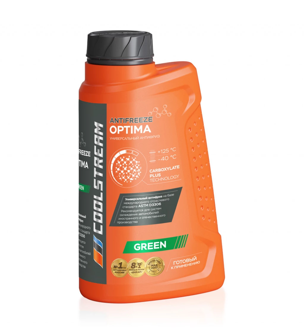 Антифриз CoolStream Optima G11 -40°С зеленый 1 кг