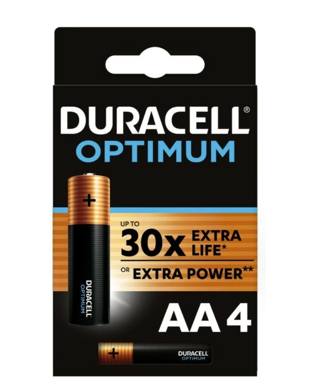 Батерейка Duracell Optimum LR6/AA, 1 шт (арт. 827705)