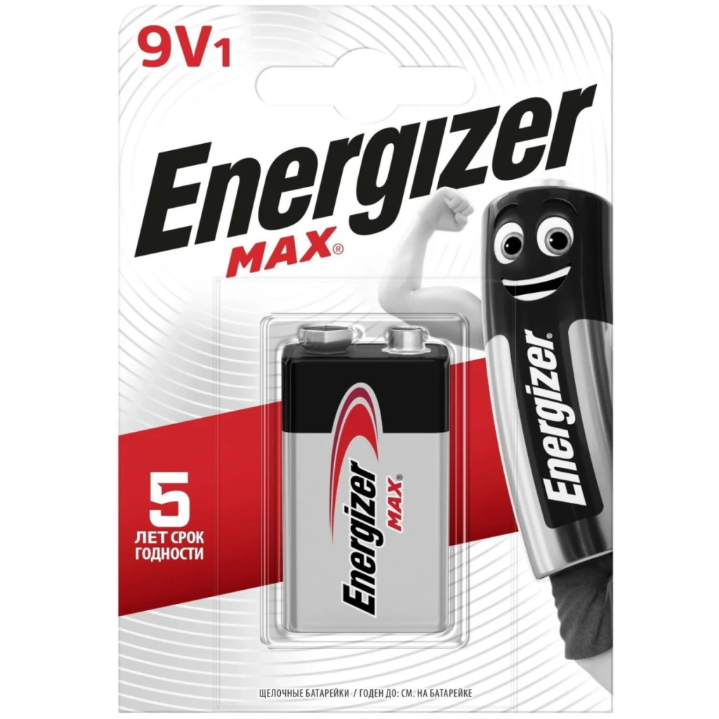 Батерейка Energizer MAX 6LR61, 1 шт