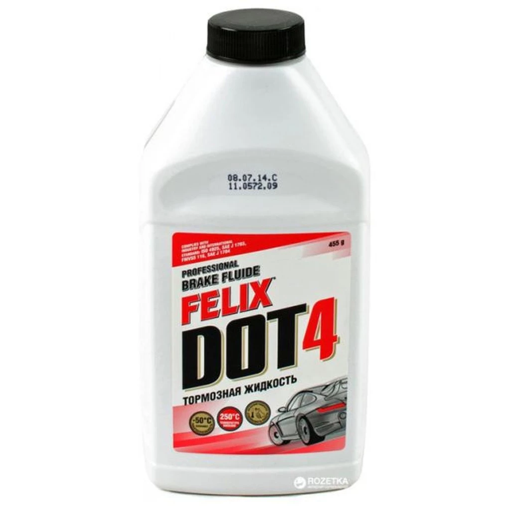 Тормозная жидкость Felix DOT-4 0,455 л
