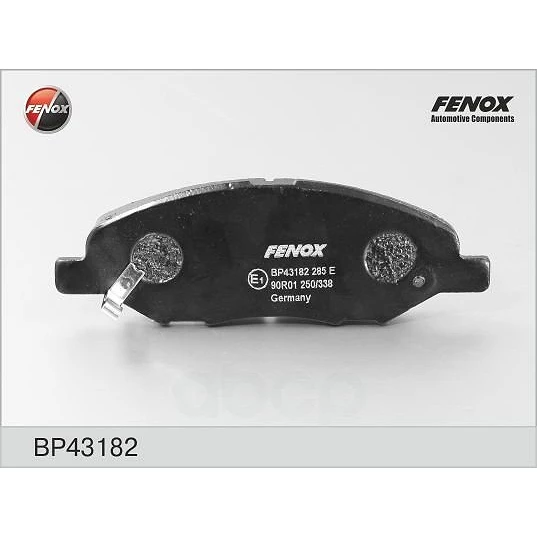 Колодки тормозные дисковые Fenox BP43182