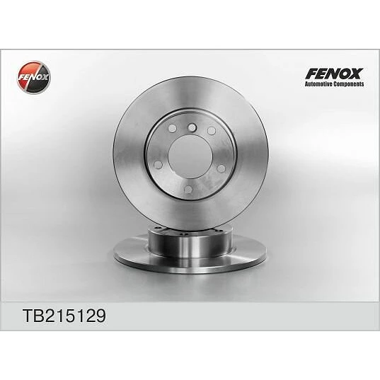 Диск тормозной передний Fenox TB215129