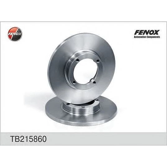 Диск тормозной передний Fenox TB215860