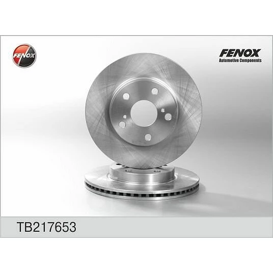 Диск тормозной передний Fenox TB217653