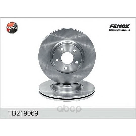 Диск тормозной передний Fenox TB219069
