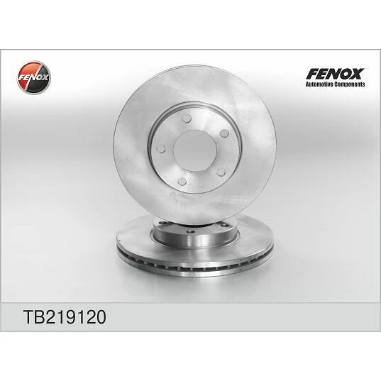 Диск тормозной передний Fenox TB219120