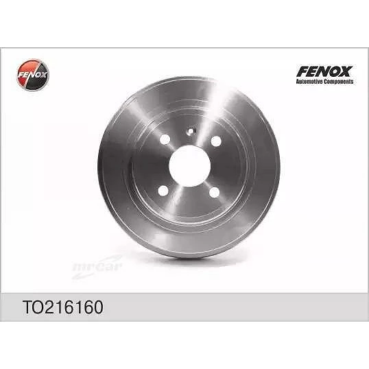 Барабан тормозной задний Fenox TO216160