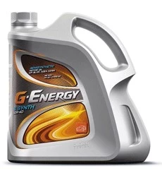 Моторное масло G-Energy S Synt 10W-40 полусинтетическое 4 л