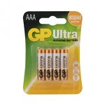 Батарейка LR03/AAA GP Ultra (блистер, алкалиновая) (4 шт.)
