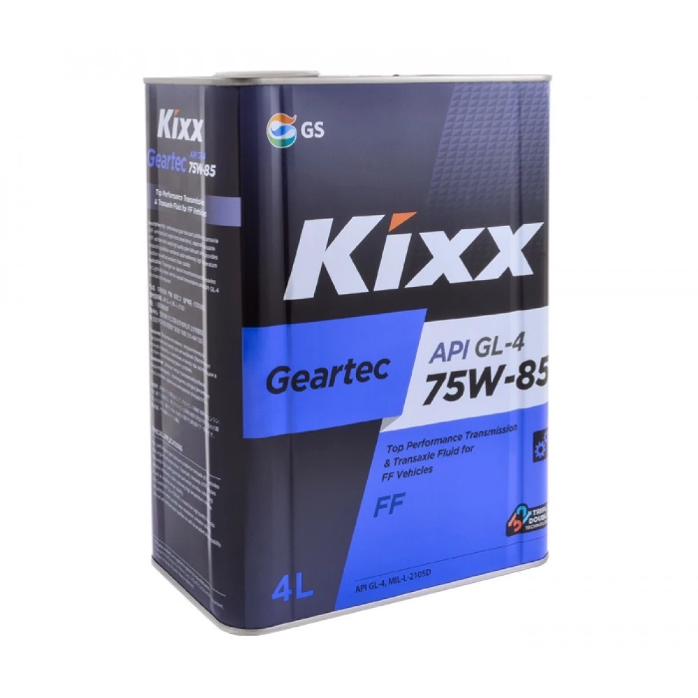 Масло трансмиссионное Kixx Geartec FF 75W-85 полусинтетическое 4 л