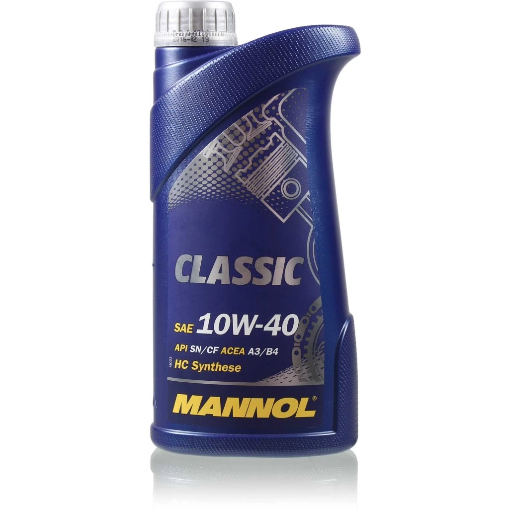 Моторное масло Mannol 7501 Classic 10W-40 полусинтетическое 1 л