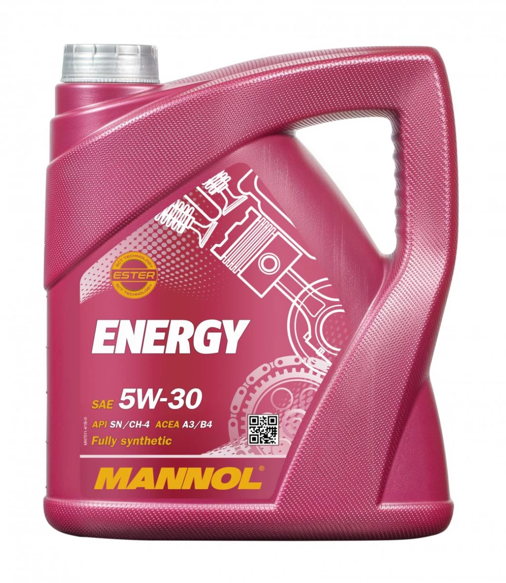 Моторное масло Mannol Energy 7511 5W-30 синтетическое 4 л