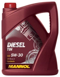Моторное масло Mannol 7909 Diesel TDI 5W-30 синтетическое 5 л