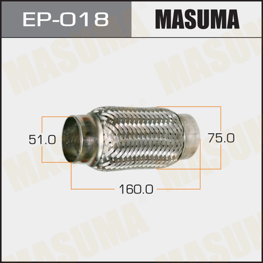 Гофра глушителя Masuma EP-018