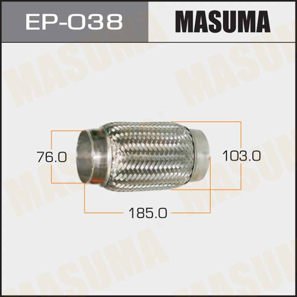 Гофра глушителя Masuma EP-038