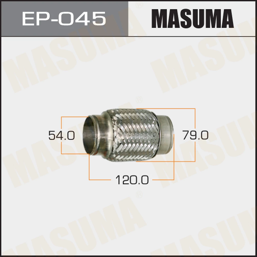 Гофра глушителя Masuma EP-045