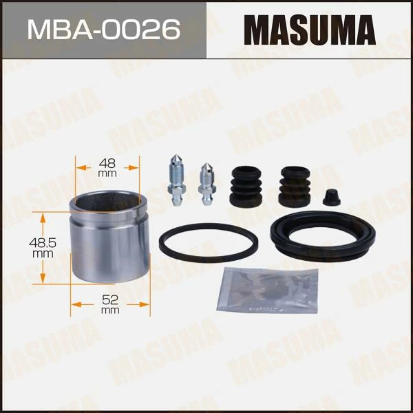 Ремкомплект тормозного суппорта с поршнем Masuma MBA-0026