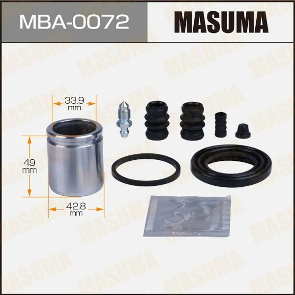 Ремкомплект тормозного суппорта с поршнем Masuma MBA-0072