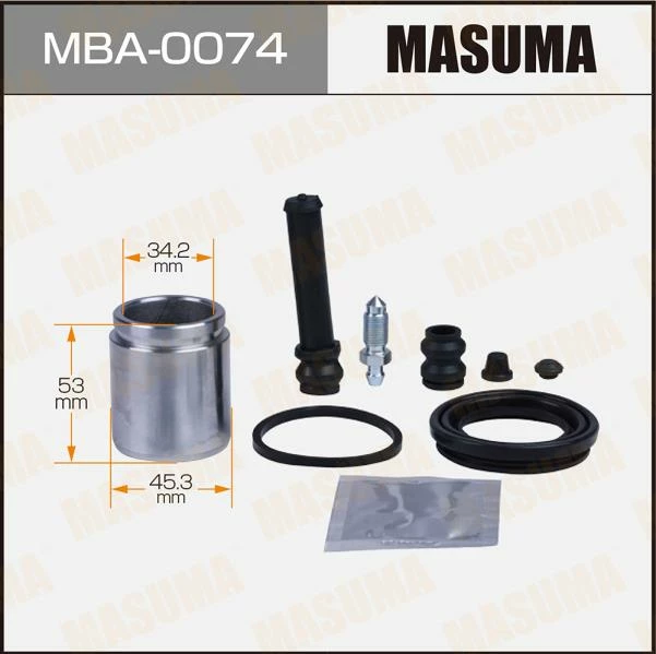 Ремкомплект тормозного суппорта с поршнем Masuma MBA-0074