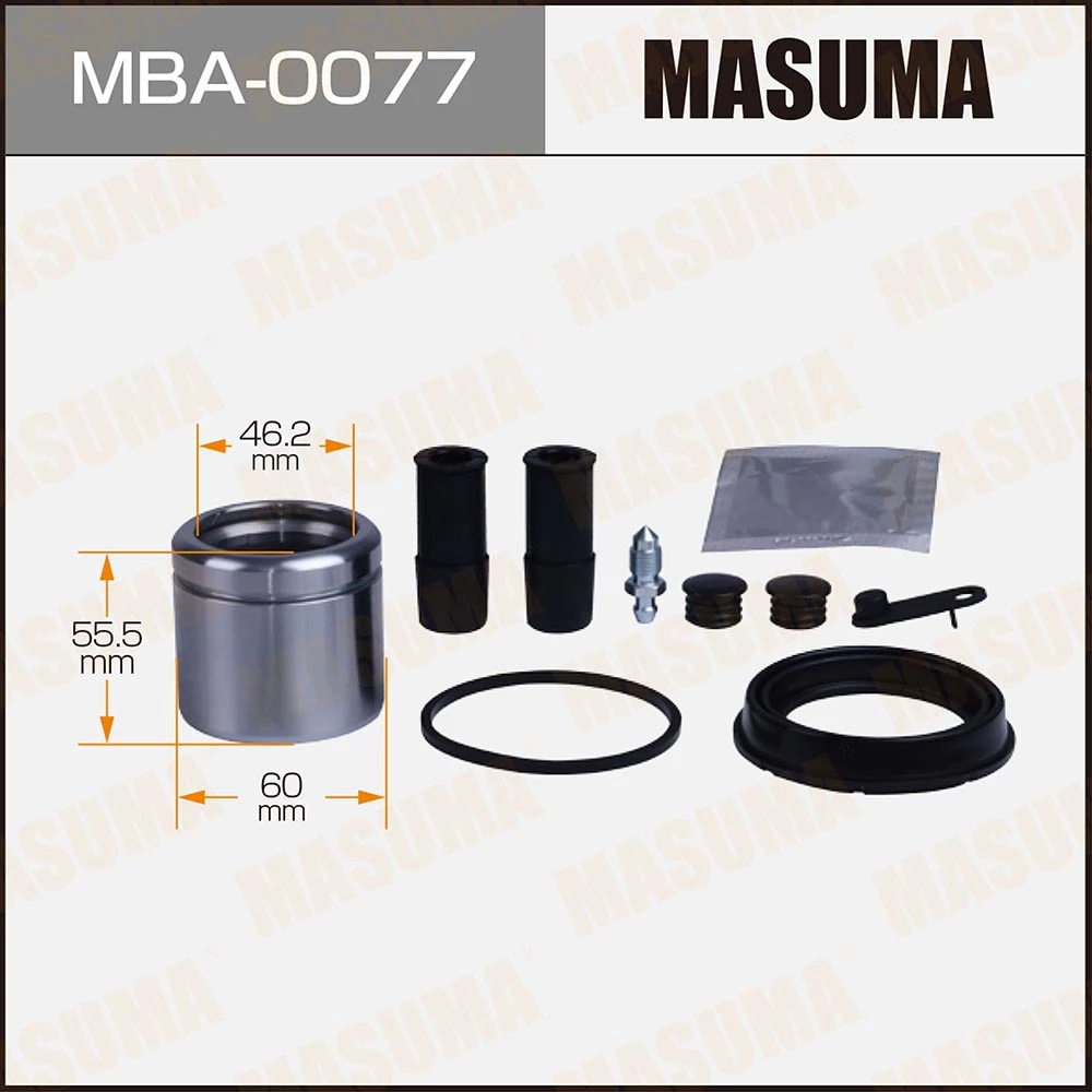 Ремкомплект тормозного суппорта с поршнем Masuma MBA-0077