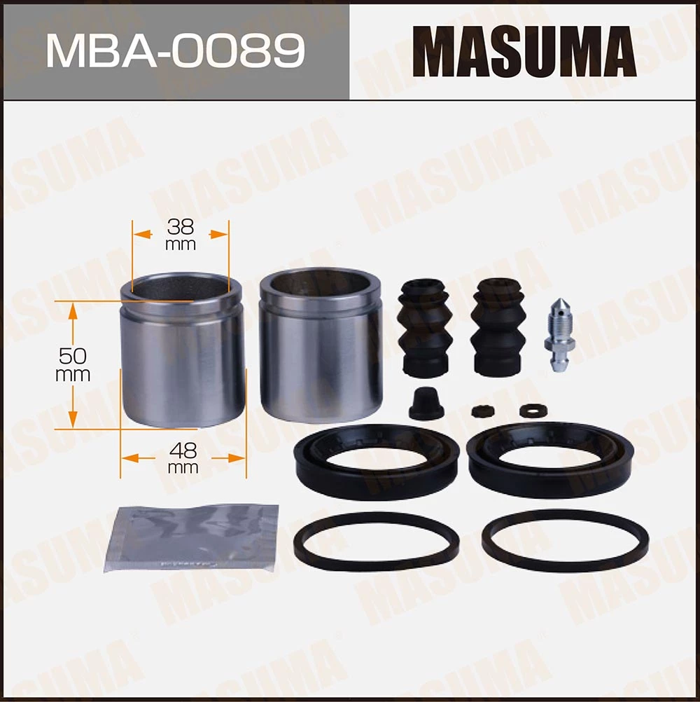 Ремкомплект тормозного суппорта с поршнем Masuma MBA-0089