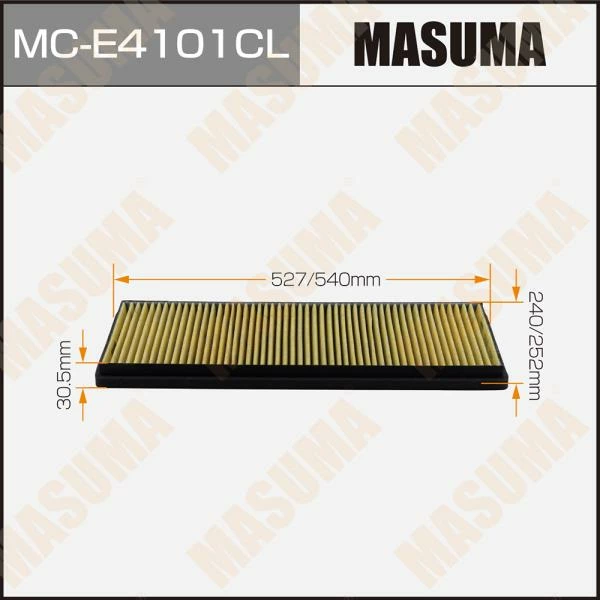 Фильтр салона угольный Masuma MC-E4101CL