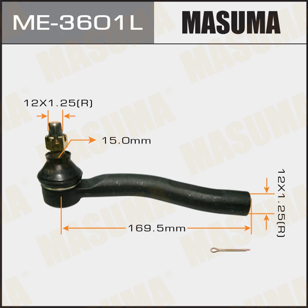 Наконечник рулевой тяги Masuma ME-3601L