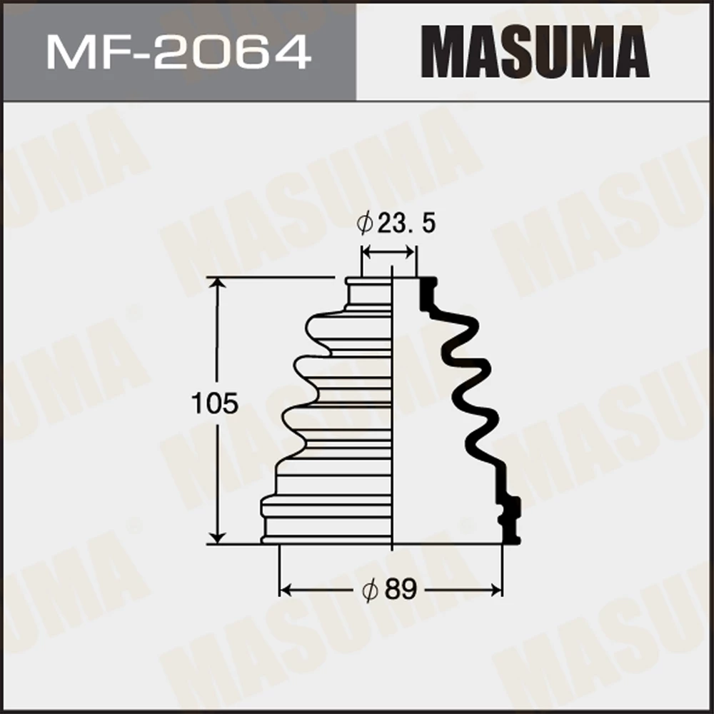 Пыльник ШРУСа Masuma MF-2064