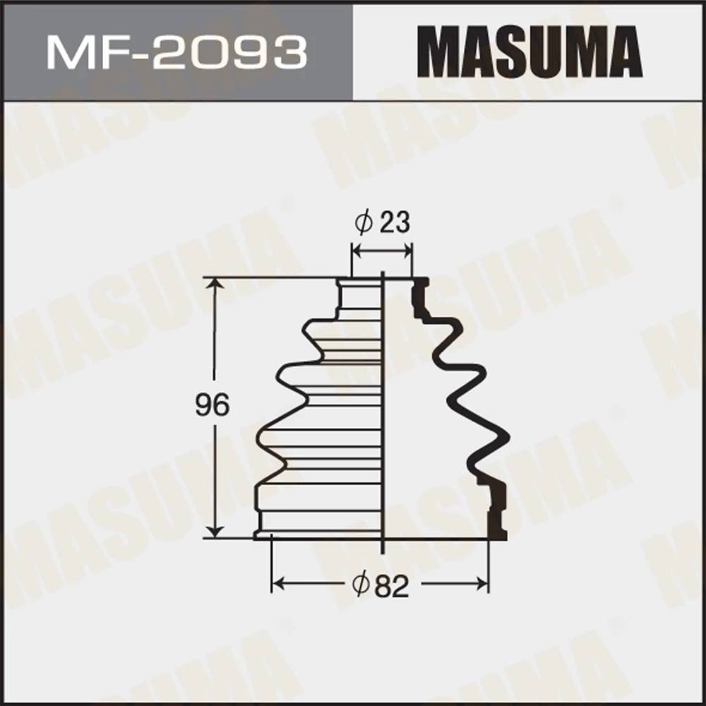 Пыльник ШРУСа Masuma MF-2093