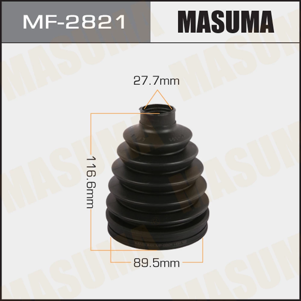Пыльник ШРУСа Masuma MF-2821