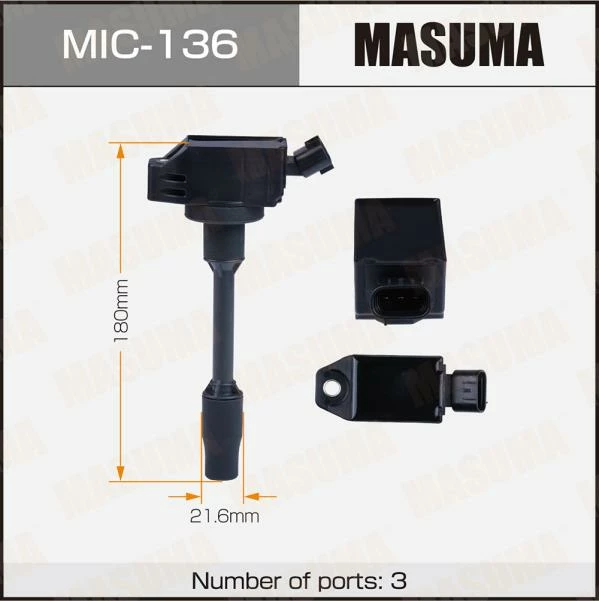 Катушка зажигания Masuma MIC-136