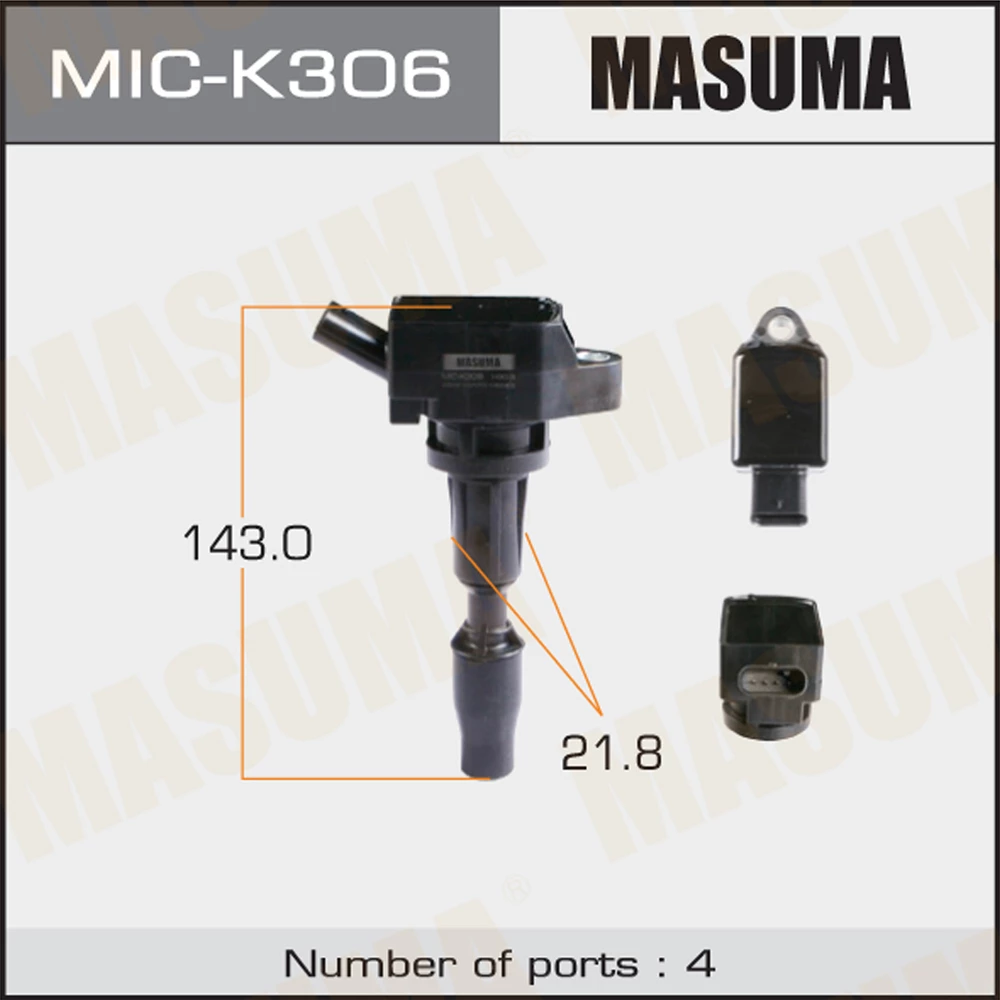 Катушка зажигания Masuma MIC-K306