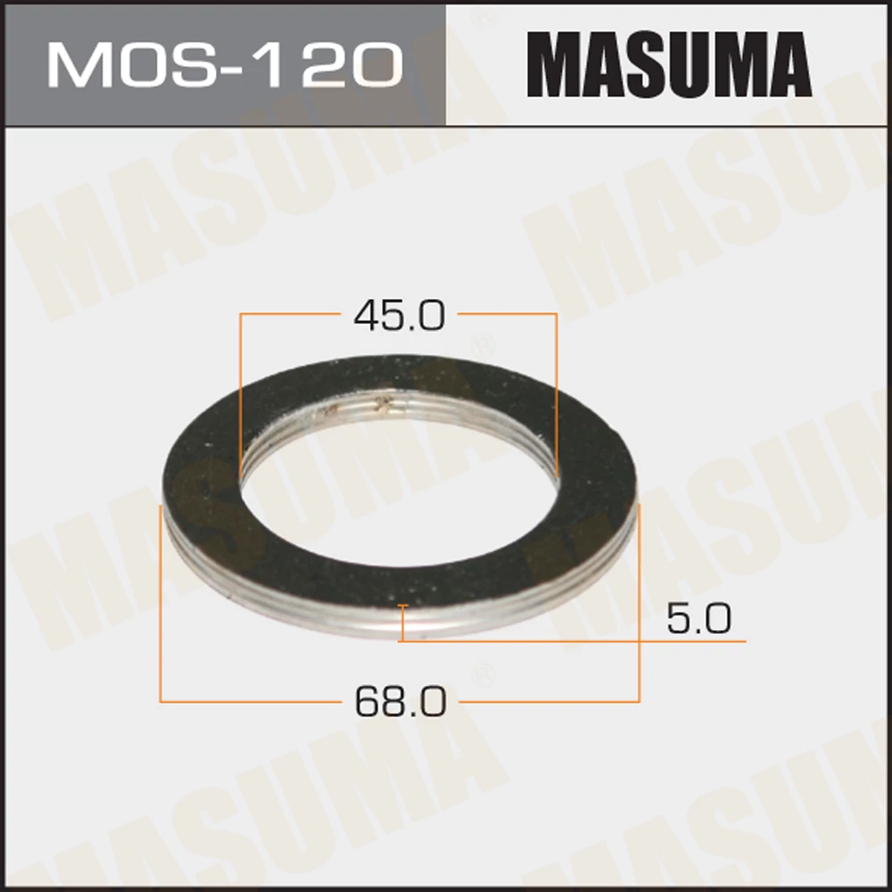 Кольцо глушителя Masuma MOS-120