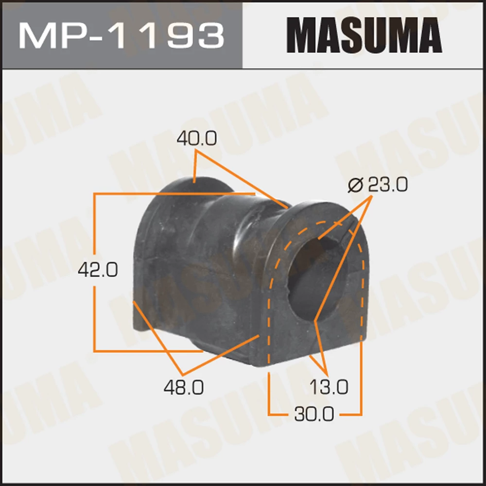 Втулка стабилизатора Masuma MP-1193
