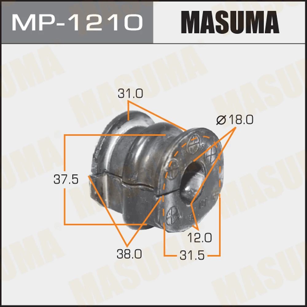 Втулка стабилизатора Masuma MP-1210