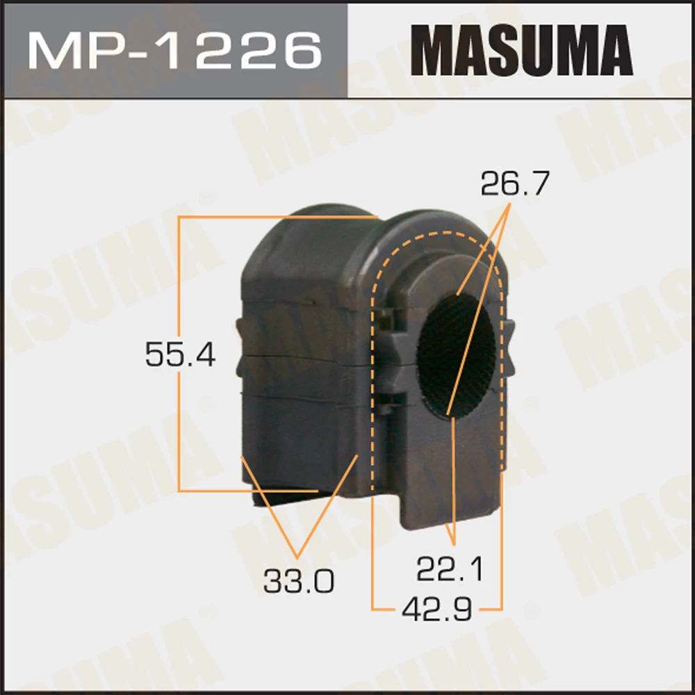 Втулка стабилизатора Masuma MP-1226