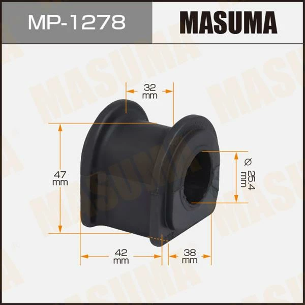 Втулка стабилизатора Masuma MP-1278