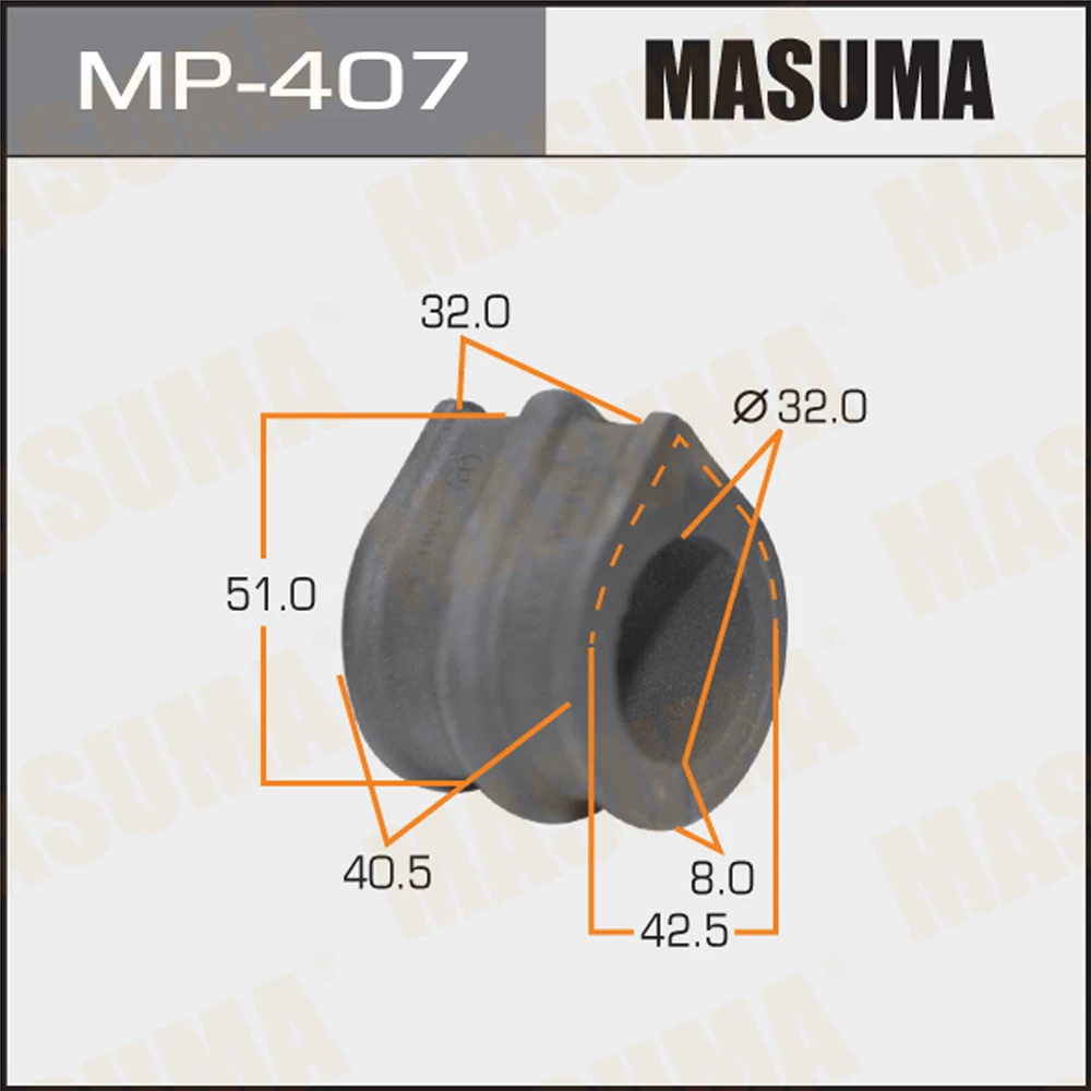 Втулка стабилизатора Masuma MP-407