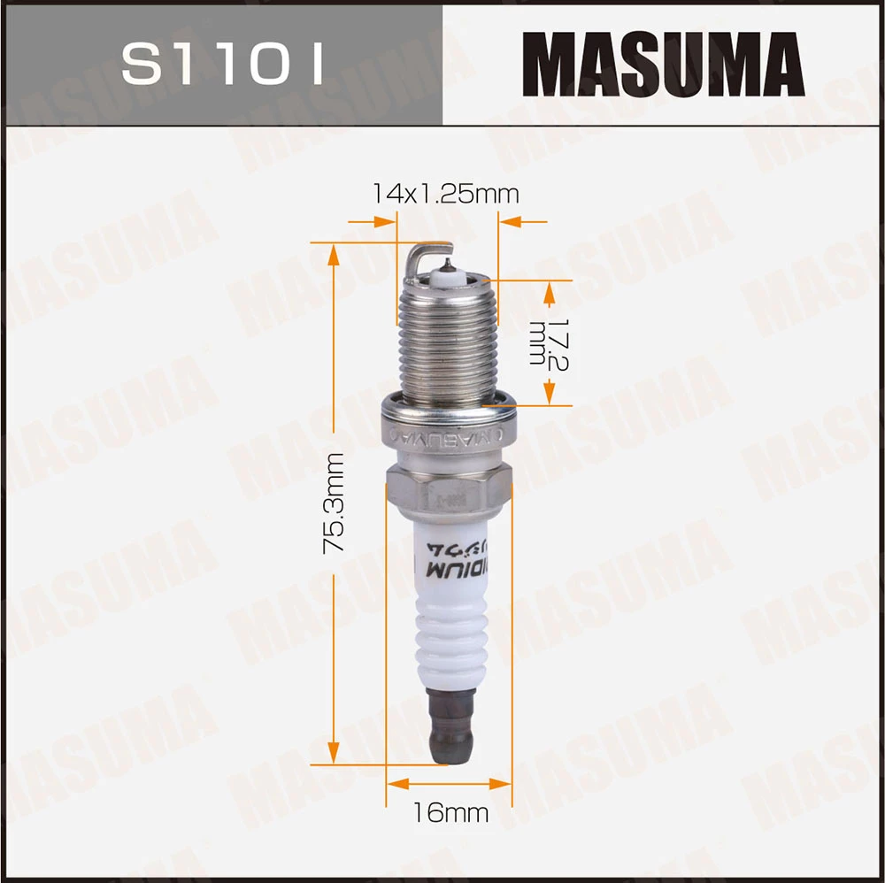 Свеча зажигания Masuma S110I
