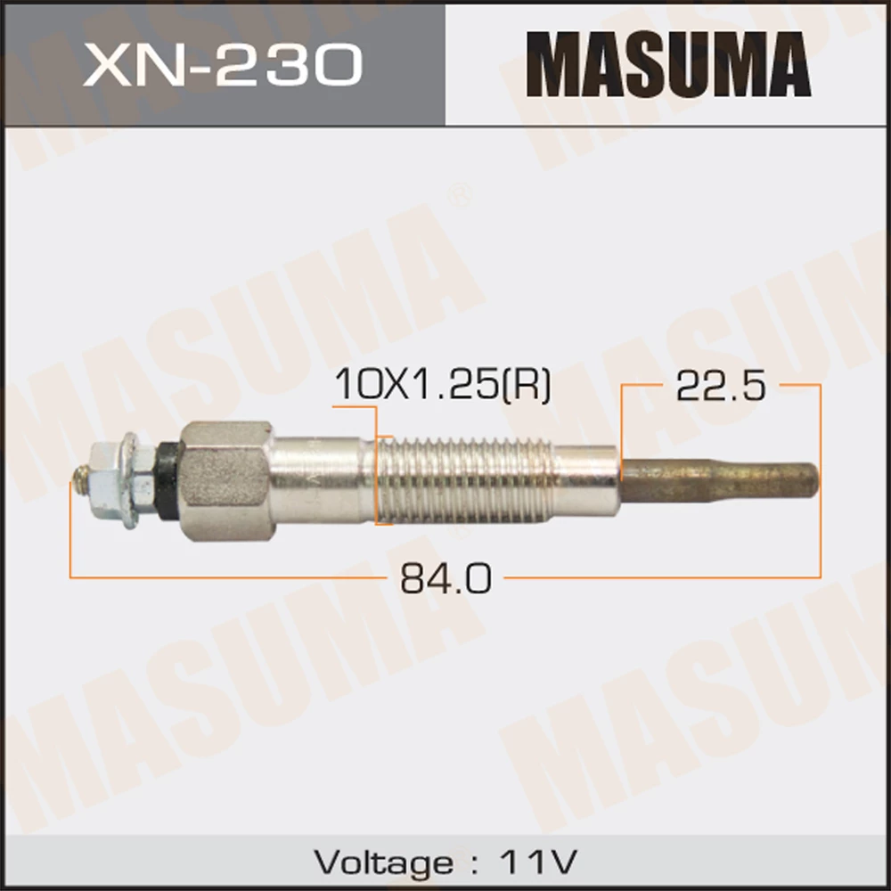 Свеча накаливания Masuma XN-230