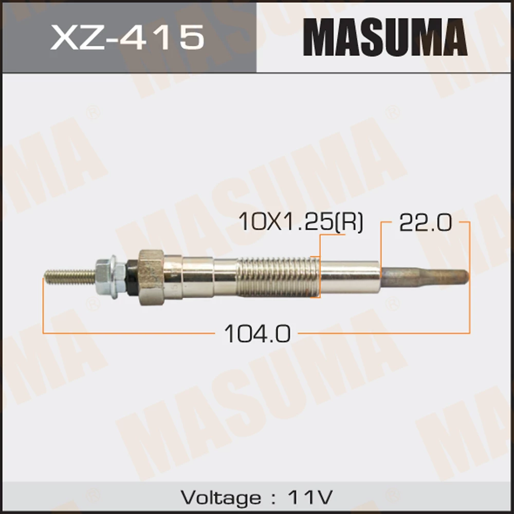 Свеча накаливания Masuma XZ-415