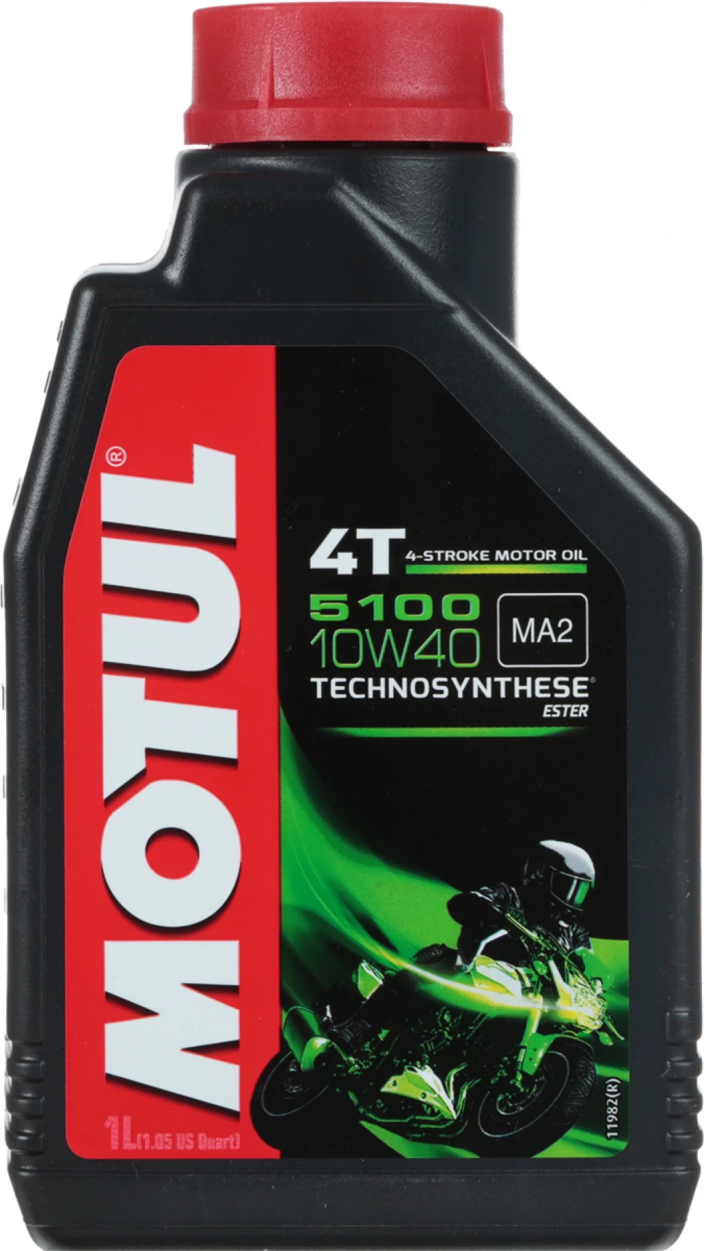 Моторное масло 4-х тактное Motul 5100 Ester 4T new 10W-40 синтетическое 1 л