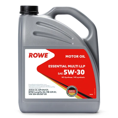 Моторное масло ROWE Essetial Multi LLP SAE 5W-30 5л