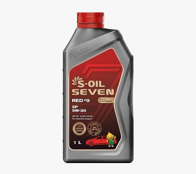 Моторное масло S-OIL Seven RED 9 SP 5W-30 синтетическое 1 л