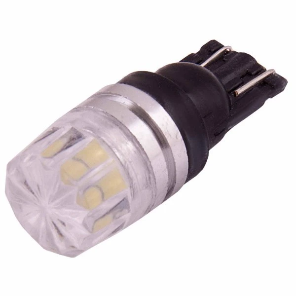 Лампа подсветки светодиодная T10 12V SKYWAY (1 SMD радиатор без цоколя 1-контактная Белая)